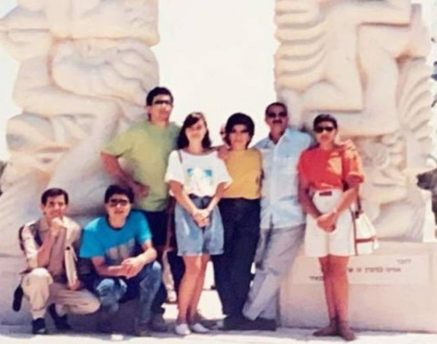 Las imágenes del presidente Hernández en su visita a Israel hace 30 años