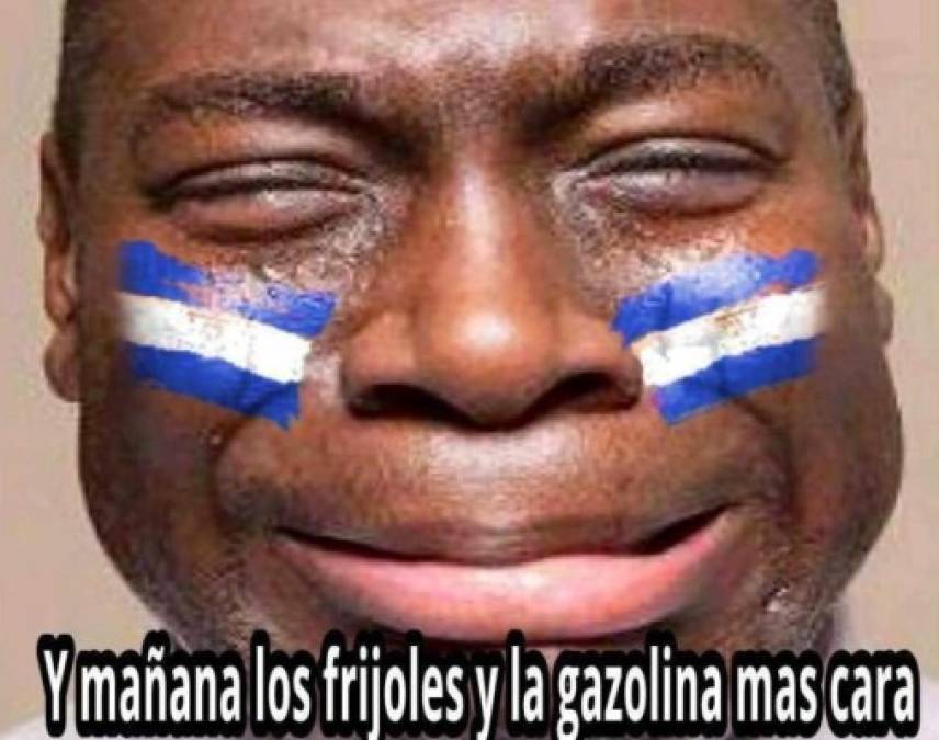 Los ocurrentes memes del partido Honduras contra México