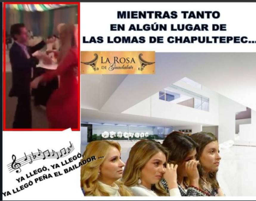 Los divertidos memes de Peña Nieto tras bailar al ritmo de 'Amo su inocencia'