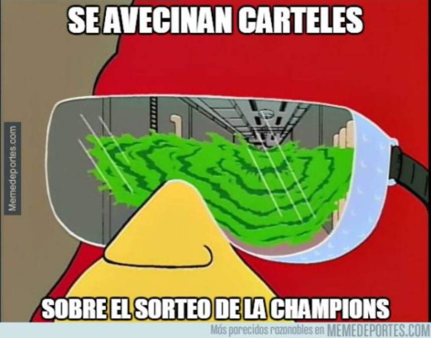 ¡MEMES! A reír con las ocurrentes imágenes que nos dejó el sorteo de Champions League