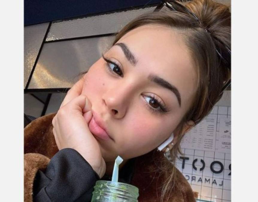 Así luce Danna Paola, actriz de 'Élite', sin maquillaje