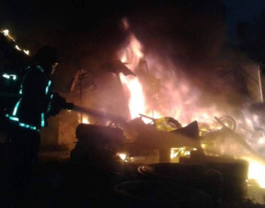 Grandes incendios dejaron luto y varias familias en la calle durante la última semana en Honduras