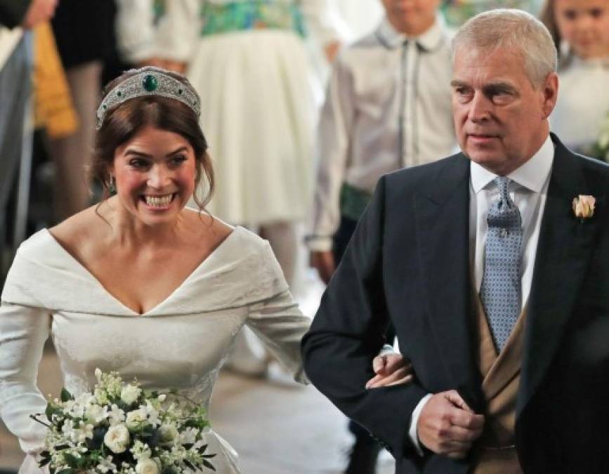 Las fotos que no viste de la boda de la princesa Eugenie de Inglaterra