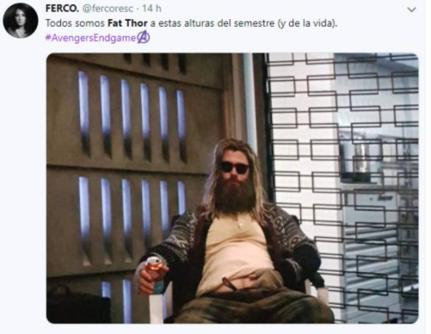 Fanáticos destrozan a Thor gordo en Avengers Endgame con graciosos memes