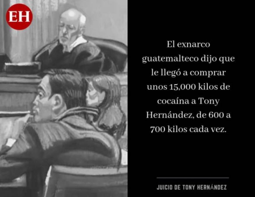 Los 11 hechos clave en el octavo día de juicio de Tony Hernández