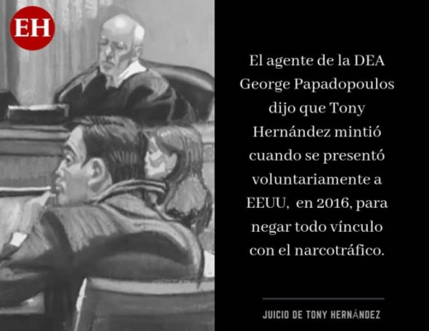 Los 11 hechos clave en el octavo día de juicio de Tony Hernández