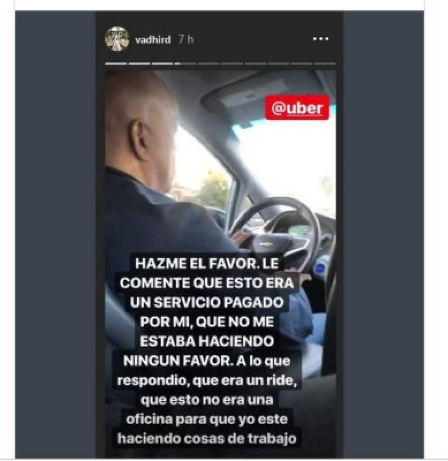 Vadhir Derbez, hijo de Eugenio Derbez, arremete contra chofer de Uber