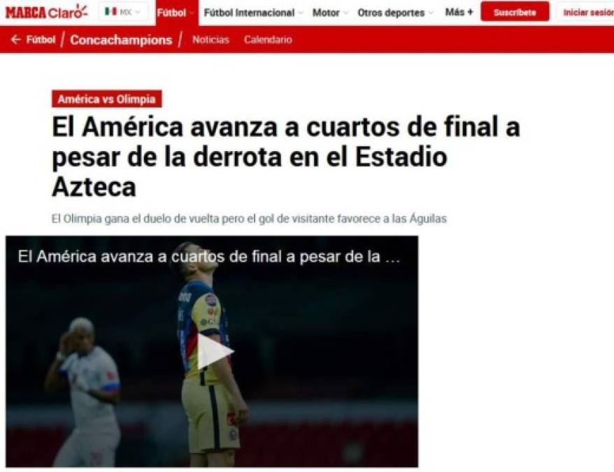 Juego sucio y violento: Esto dice la prensa internacional sobre el juego de Olimpia ante el América