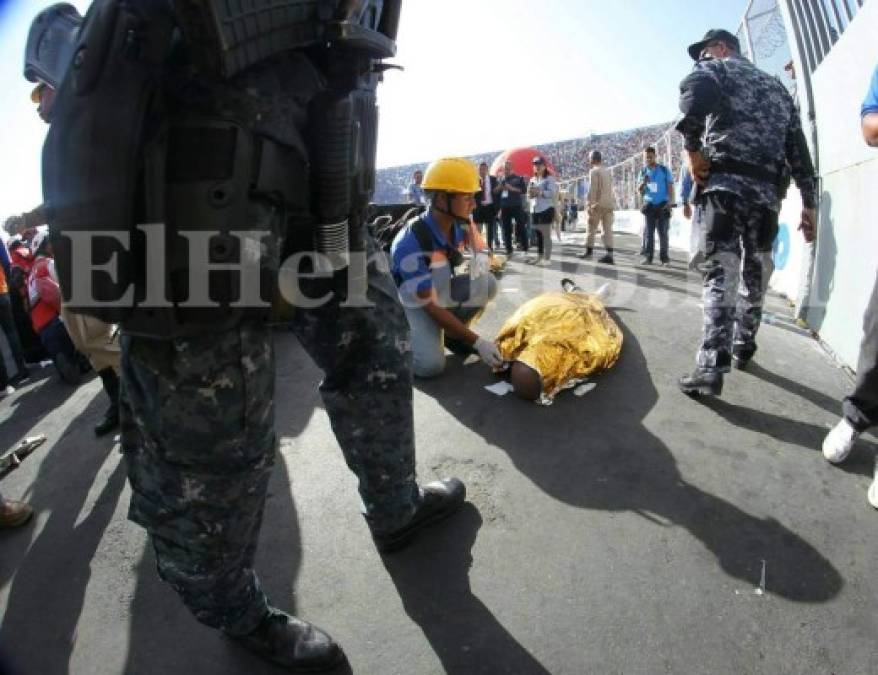 Lo que no se vio de la tragedia mortal tras zafarrancho en el estadio Nacional de Tegucigalpa