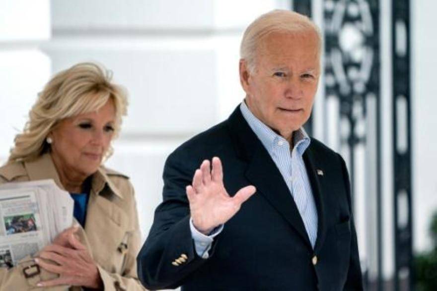 El presidente de Estados Unidos, Joe Biden, y su esposa, Jill Biden, abandonaron la Casa Blanca el 3 de octubre de 2022, para viajar a Puerto Rico.