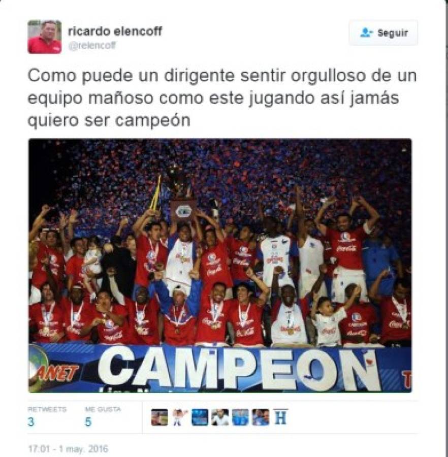 Ricardo Elencoff, presidente de la Real Sociedad: Olimpia es un equipo mañoso