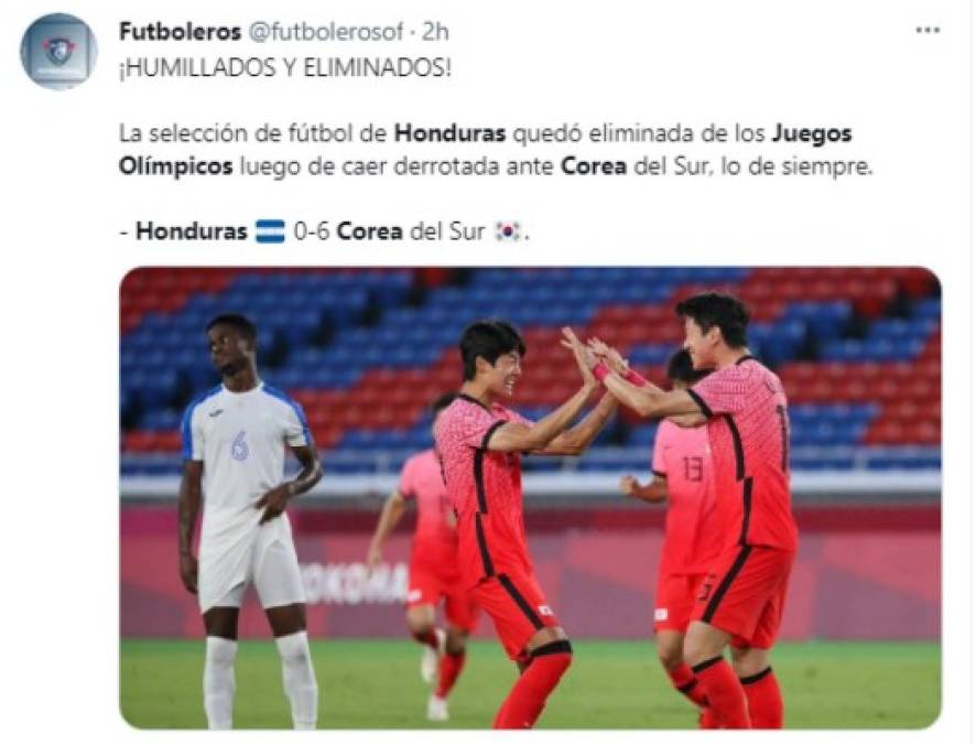 'Masacre': Así informó el mundo la derrota de Honduras ante Corea del Sur