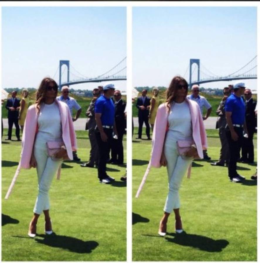 Melania Trump, elegancia, glamour y discreción