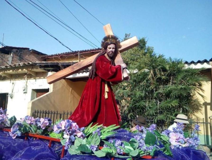 Comayagua celebra con fervor y devoción la Semana Santa