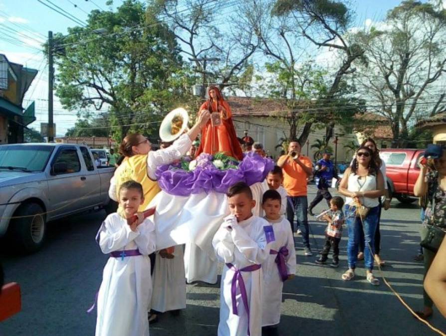 Comayagua celebra con fervor y devoción la Semana Santa