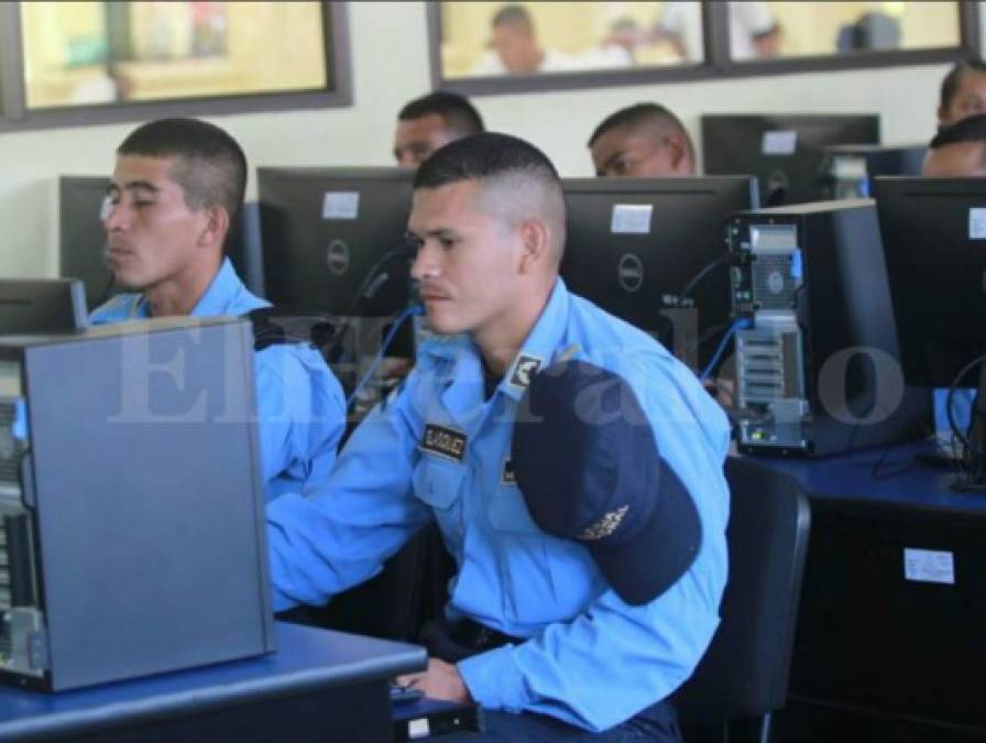 Así es el día a día de los futuros policías de Honduras  