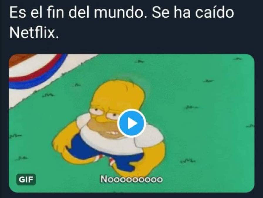 Caída mundial de Netflix: Usuarios se burlan con memes