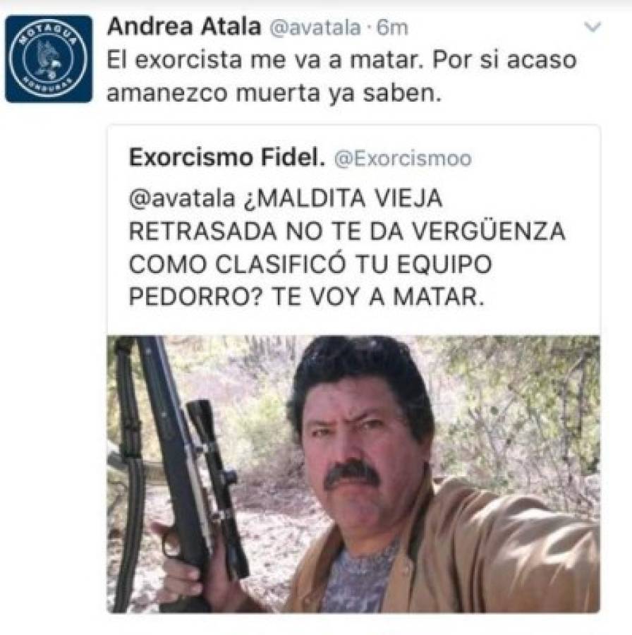 Andrea Atala, hija del presidente de Motagua fue amenazada de muerte en las redes sociales. (Fotos: Redes / Deportes El Heraldo / El Heraldo Honduras / Noticias de Honduras )