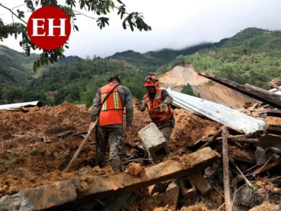 Centroamérica golpeada por la catástrofe de Eta; muerte y destrucción (Fotos)