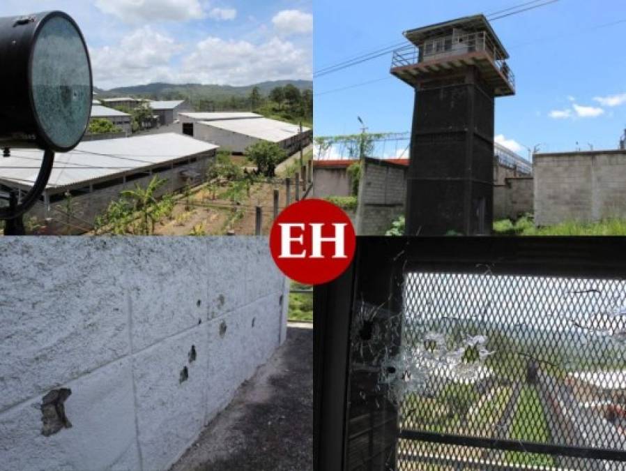 Ventanas rotas y paredes perforadas: los daños que dejó la balacera en Támara
