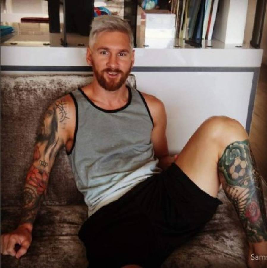 Leo Messi sorprende con radical cambio de look