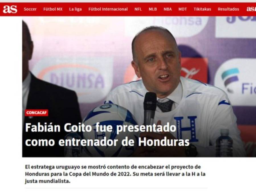 Así reaccionó el mundo del fútbol tras la llegada de Fabián Coito a la Selección de Honduras