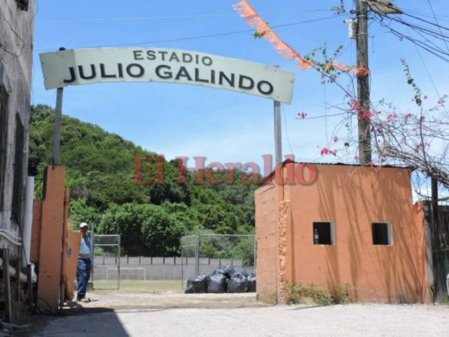 Asi está el estadio en Roatán para el duelo entre Olimpia y Galaxy