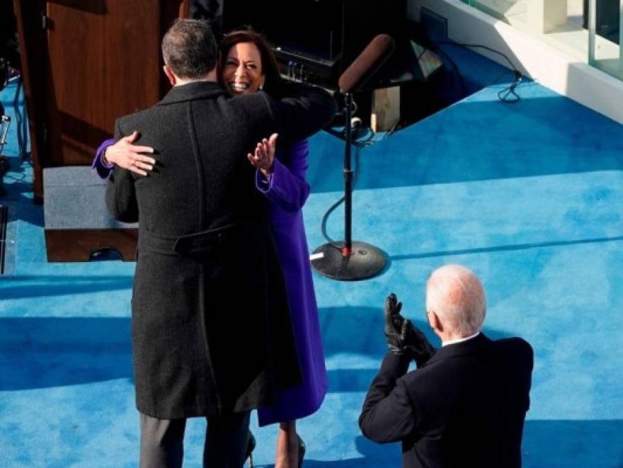 FOTOS: Así fueron juramentados Joe Biden y Kamala Harris  