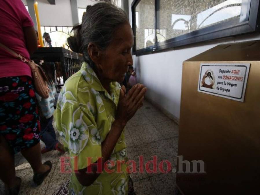 Devoción y entrega en 273 aniversario de hallazgo de la Virgen de Suyapa (FOTOS)