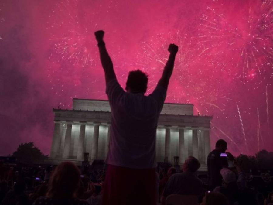 Las espectaculares fotos de la celebración de la independencia de Estados Unidos