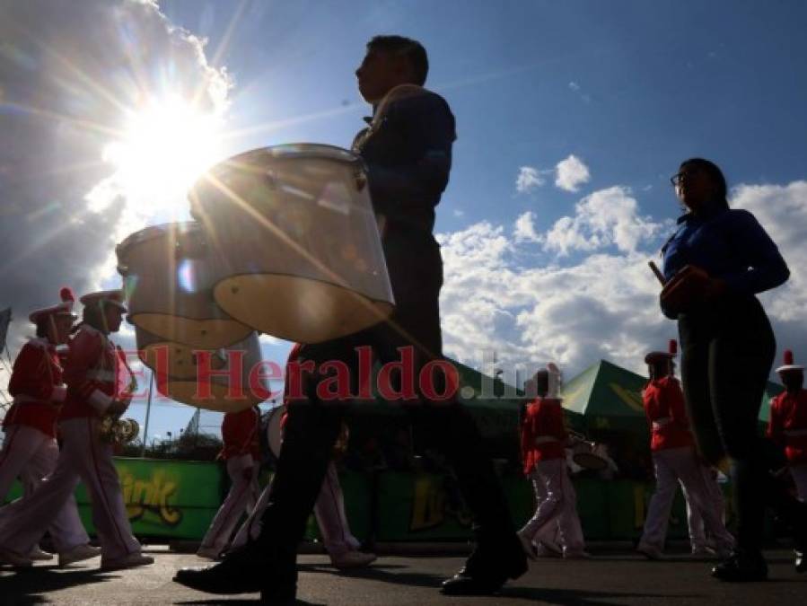 Grupos marciales deleitaron en I Concurso de Bandas de EL HERALDO 2019