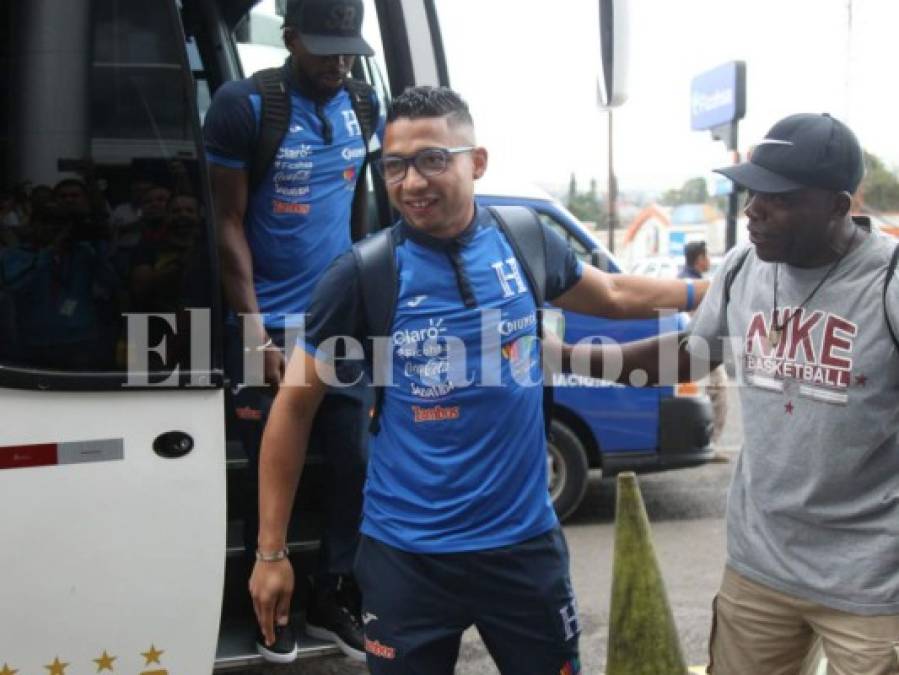 Fotos: Espectacular despedida recibió la Selección Nacional en el aeropuerto Toncontín