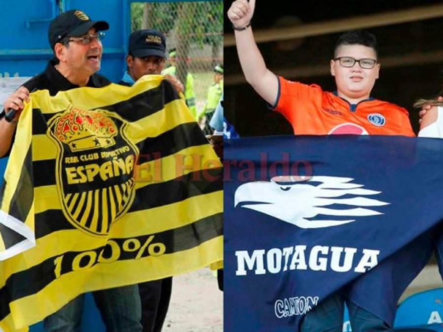 Ambientazo en el Olímpico de San Pedro Sula previo a la final Real España vs Motagua