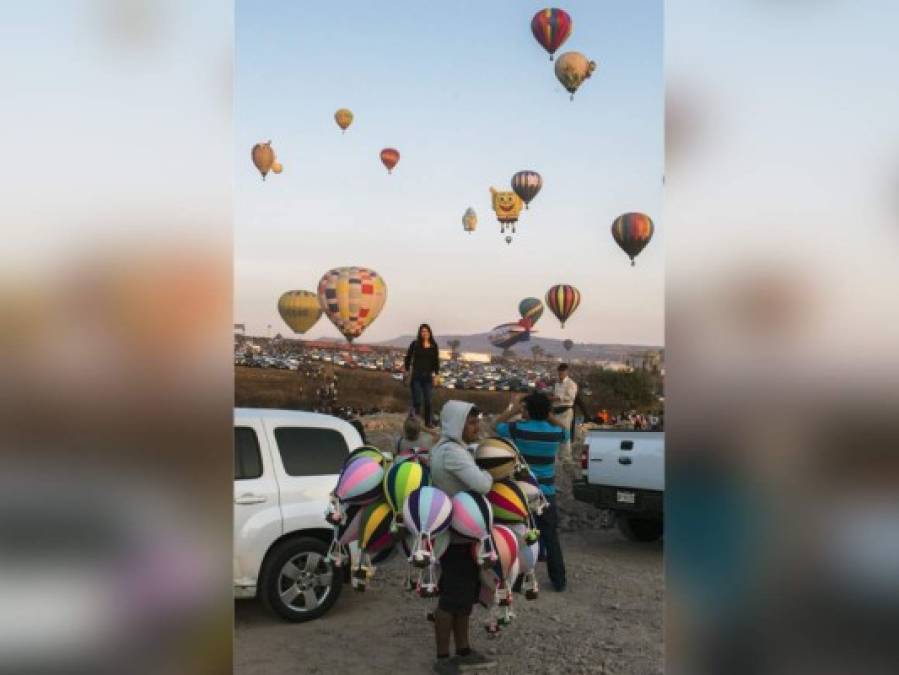 Así se vivió el Festival del Globo en Cajititlán, estado de Jalisco, México