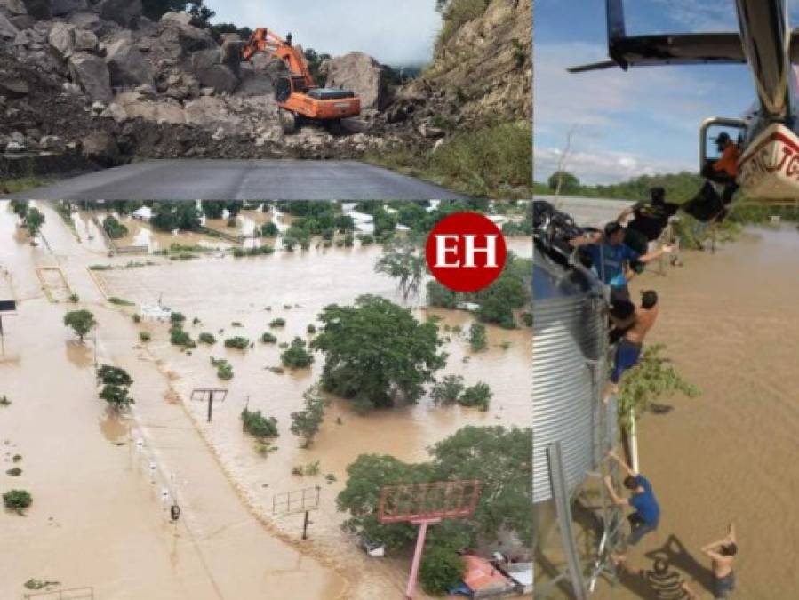 Los 13 datos sobre el caótico paso del huracán Eta en Honduras (En imágenes)