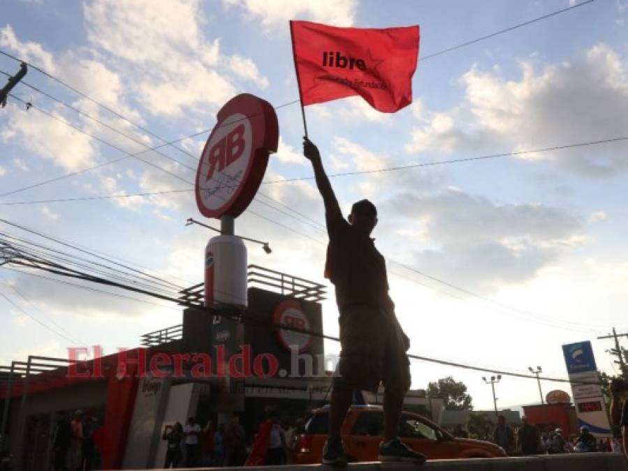 Las imágenes que dejaron las protestas del viernes en Honduras