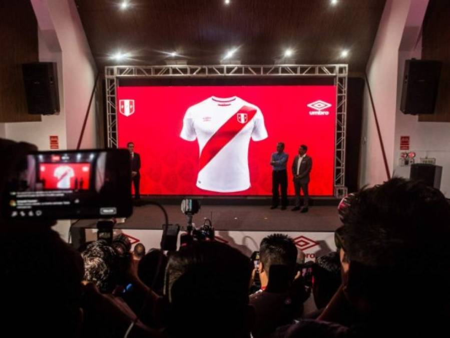 Así es la camisa que usará Perú en el Mundial de Rusia 2018