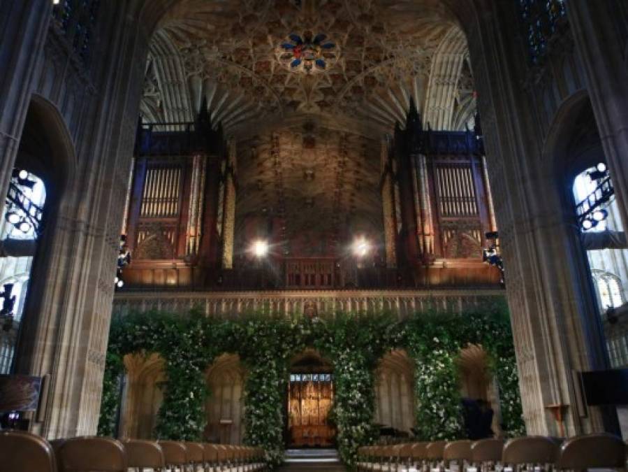 Así luce St George's Chapel, la iglesia en la que se casarán el príncipe Harry y Meghan