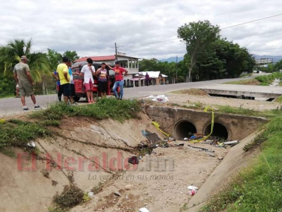 Tristes imágenes: familiares lloran a las víctimas del accidente en El Porvenir