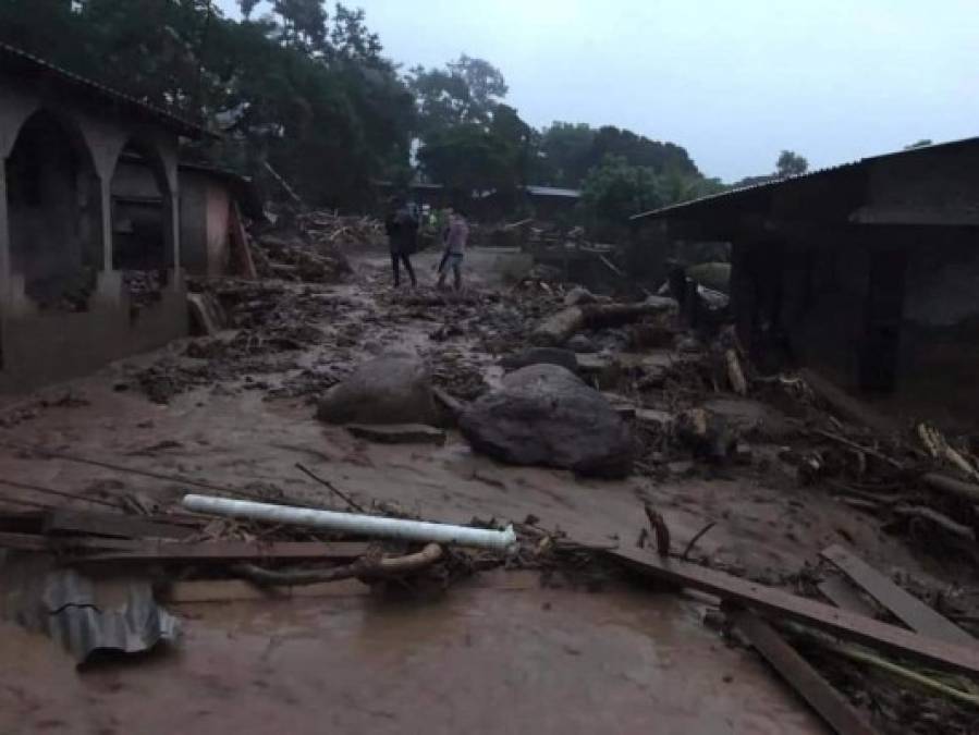 En imágenes : Las duras secuelas de Eta a su paso por Honduras