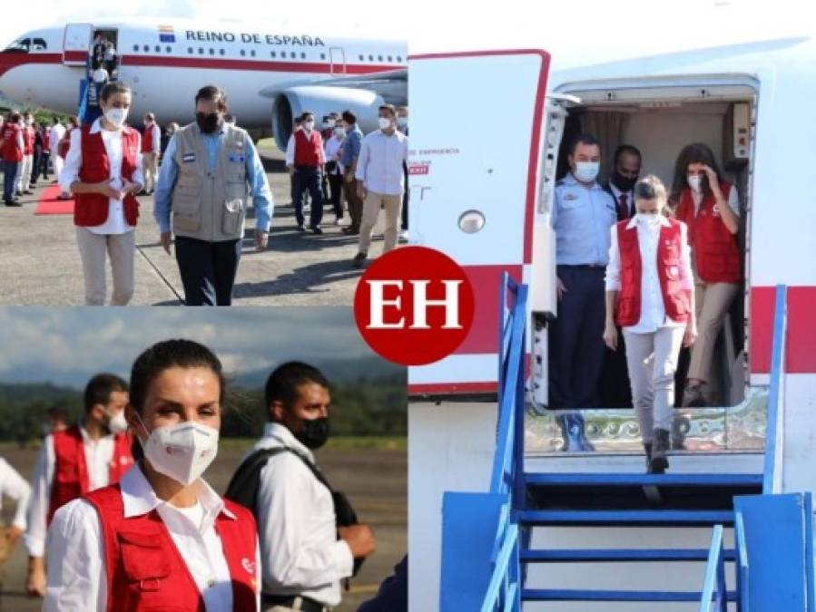 El sencillo look de la reina Letizia en su visita solidaria a Honduras (FOTOS)