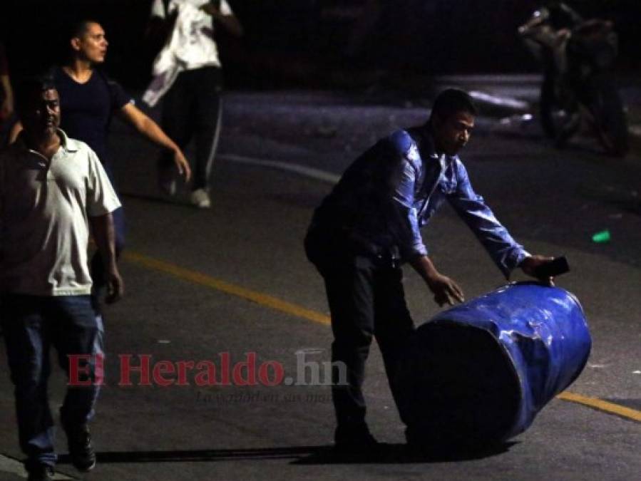 Las imágenes que dejaron las protestas del viernes en Honduras