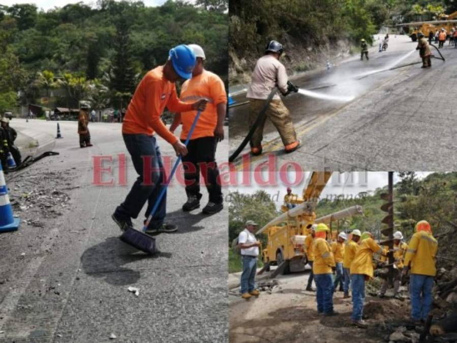 FOTOS: Lo que se sabe del fatal accidente de rastra con combustible en la zona sur