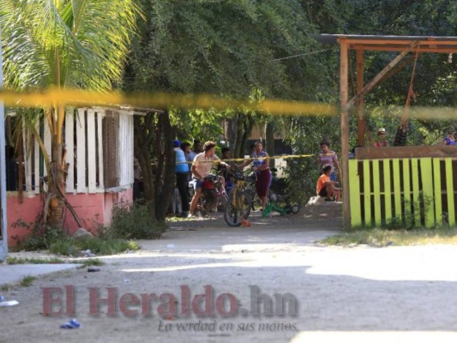 FOTOS: La violenta escena donde acribillaron a supuesto jefe de 'Los Olanchanos'