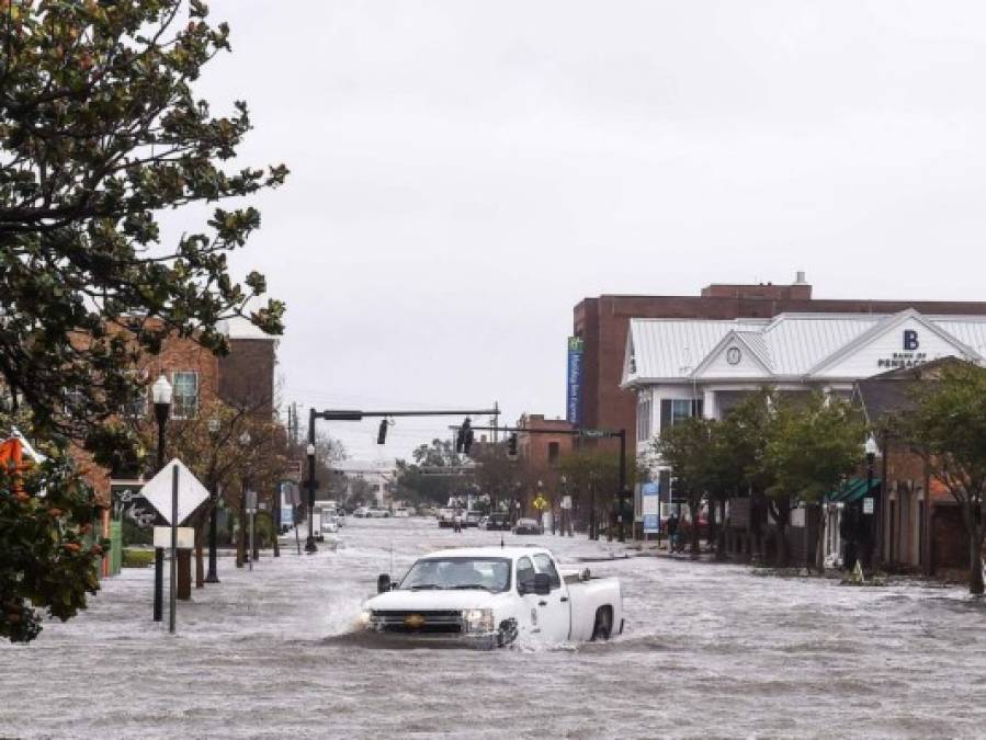 Imágenes impactantes de los destrozos de Sally en Alabama y Florida