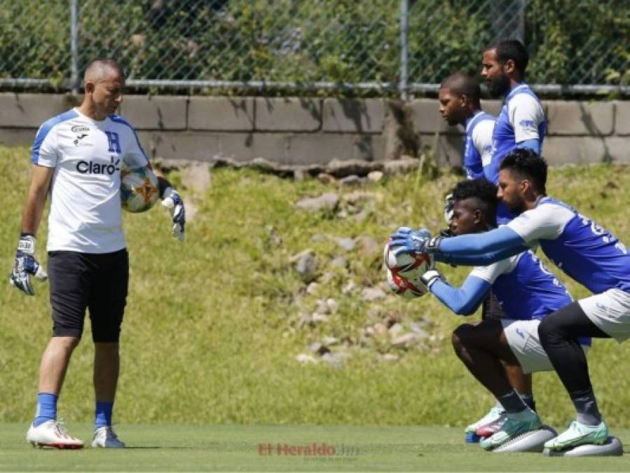 En imágenes: Así fue el primer entrenamiento de Honduras al mando del 'Bolillo' Gómez