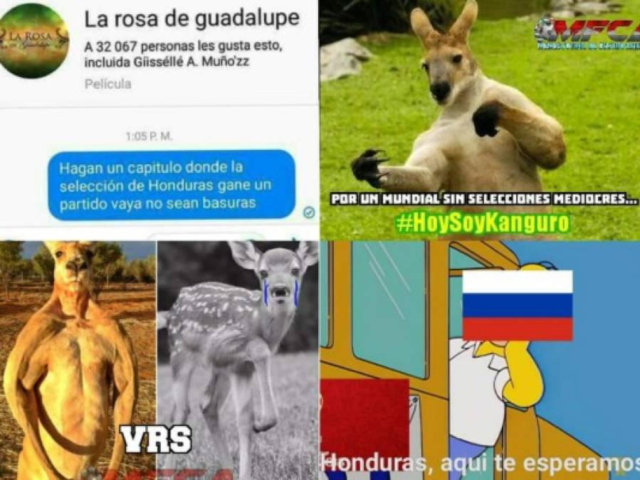 Los mejores memes previo al partido de Honduras ante Australia