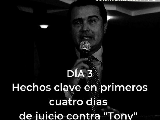 Juicio en Nueva York: Destino de Tony Hernández con moneda en el aire