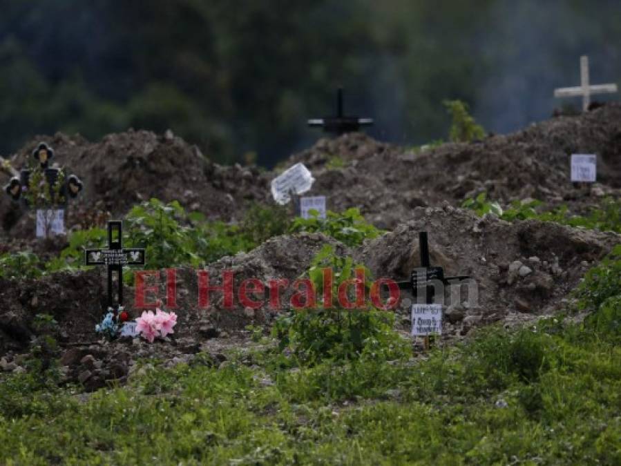 Las 15 imágenes del doloroso e inesperado adiós por el covid-19 en Honduras