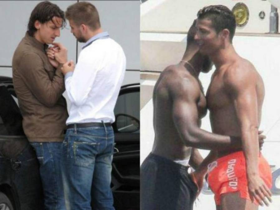 Fotos: Futbolistas que han puesto en entredicho su sexualidad con comprometedores momentos